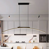 Lustre Pendente Moderno Arco Slim Led - 100cm