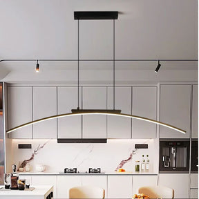 Lustre Pendente Moderno Arco Slim Led - 100cm