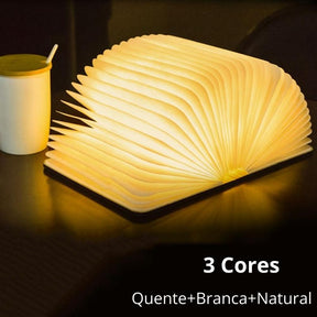 Luminária Caderno Mágico 3D