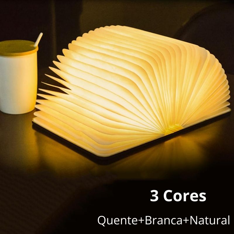 Luminária Caderno Mágico 3D