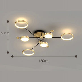 Lustre Pendente Moderno Geométrico Slim Led