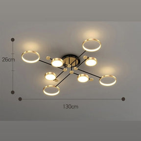 Lustre Pendente Moderno Geométrico Slim Led