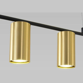 Lustre Pendente Moderno Tubular em Spots Led