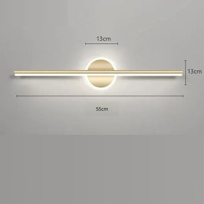 Luminária Arandela de Parede Slim Para Banheiro Led