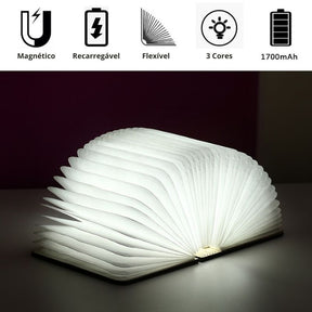 Luminária Caderno Mágico 3D