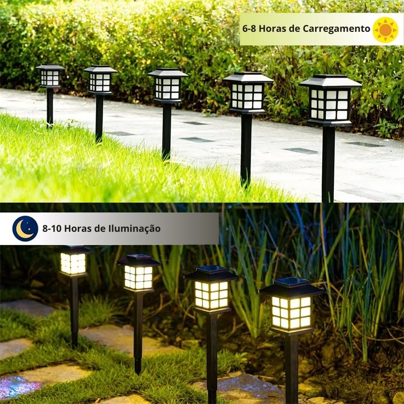 Luminária Solar Led para Jardim - STAKE PRO