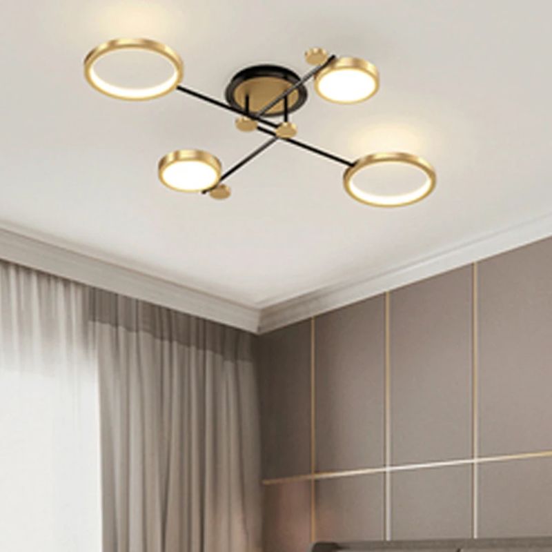 Lustre Pendente Moderno Geométrico Slim Led