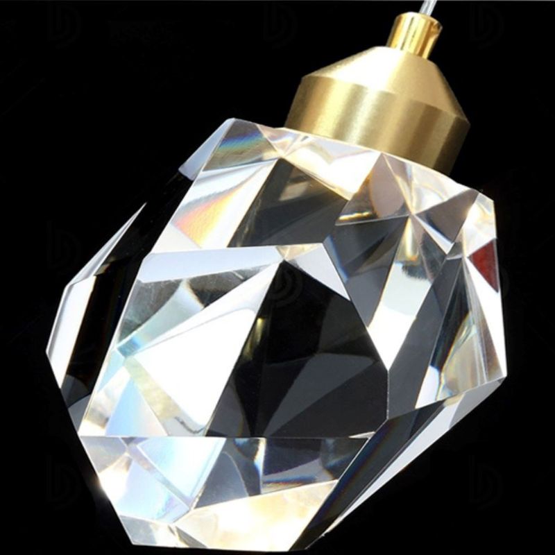 Lustre Pendente de Luxo Led - Diamante