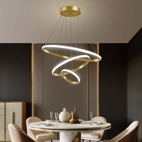 Lustre Pendente Circular Triplo