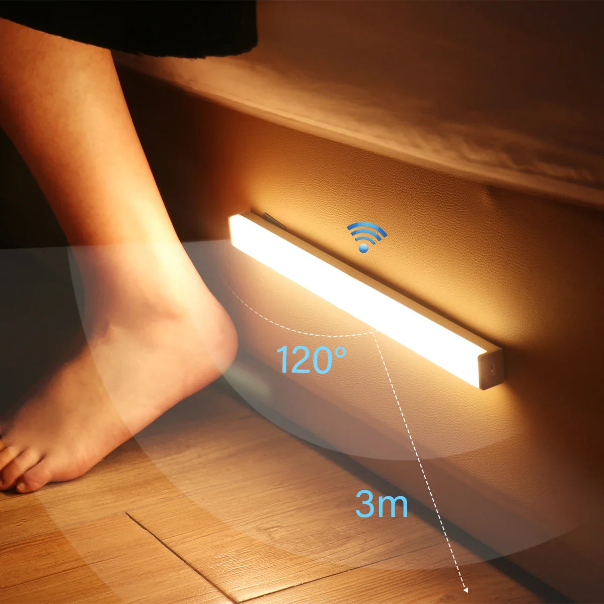 Luminária de Led Inteligente com Sensor de Movimento - Smart Led