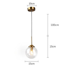 Lustre Pendente Moderno Globo Led