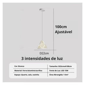 Lustre Pendente Nordico Eternal