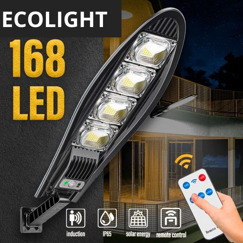 Luminária Solar LED Ecolight - Com Controle Remoto