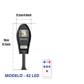 Luminária Solar LED Ecolight - Com Controle Remoto