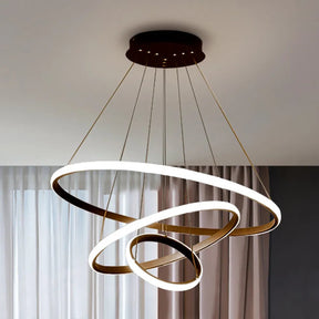 Lustre Pendente Circular Triplo