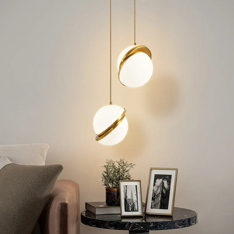 Lustre Pendente Moderno Orbital Led