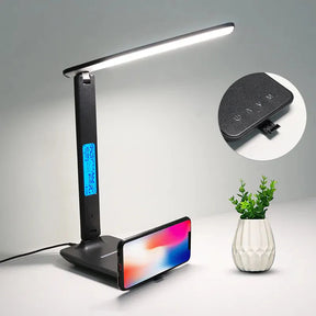 Luminária Abajur Touch Multifuncional Ajustável USB