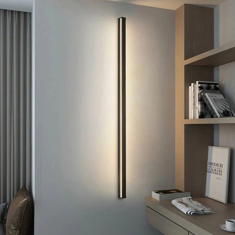 Luminária Arandela de Parede Slim em Led (80cm e 100cm)