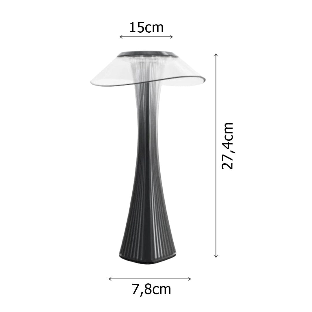 Luminária Móvel Touch de Mesa - Candeeiro e Abajur Desk Light 27cm