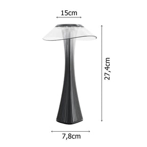 Luminária Móvel Touch de Mesa - Candeeiro e Abajur Desk Light 27cm