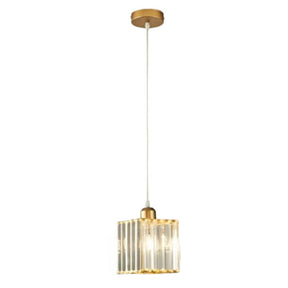 Lustre Pendente de Luxo Glossy em Crystal K9