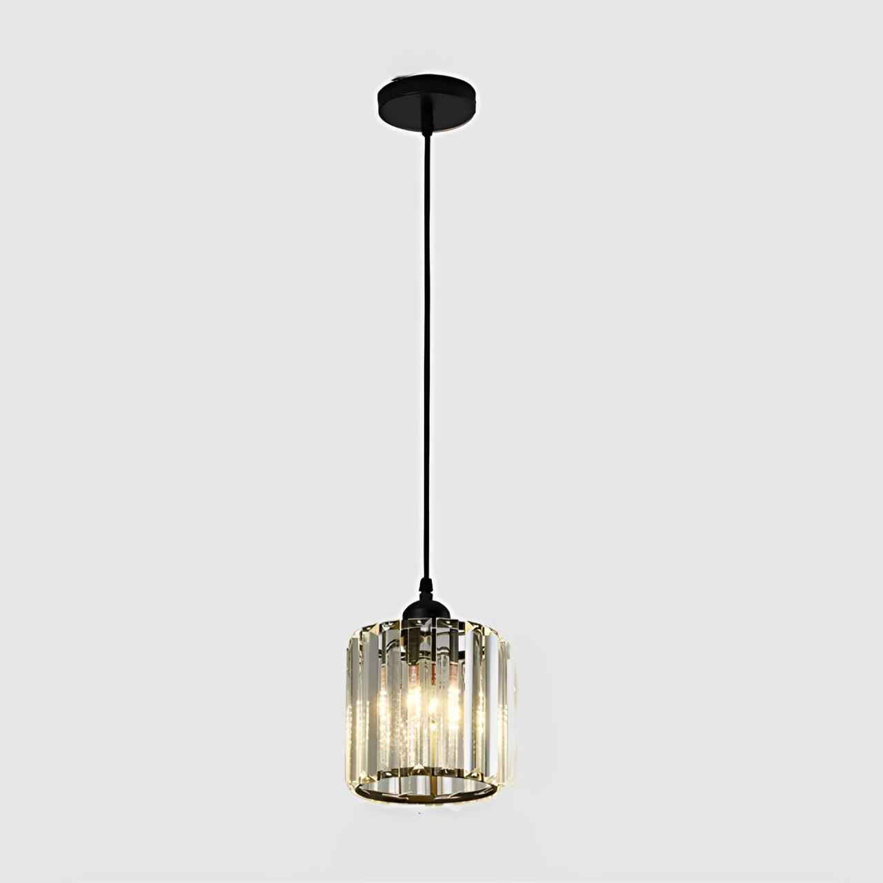 Lustre Pendente de Luxo Glossy em Crystal K9