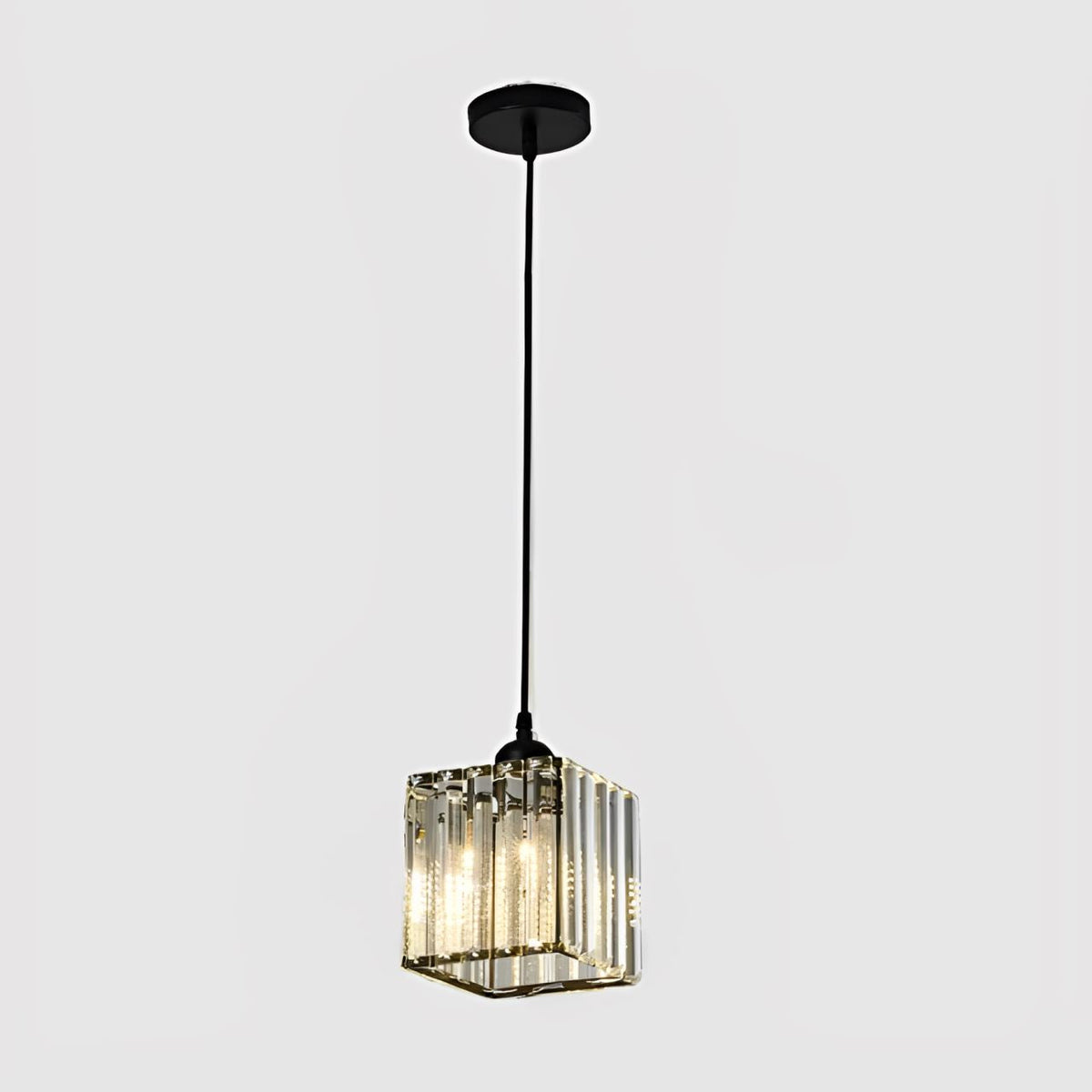 Lustre Pendente de Luxo Glossy em Crystal K9