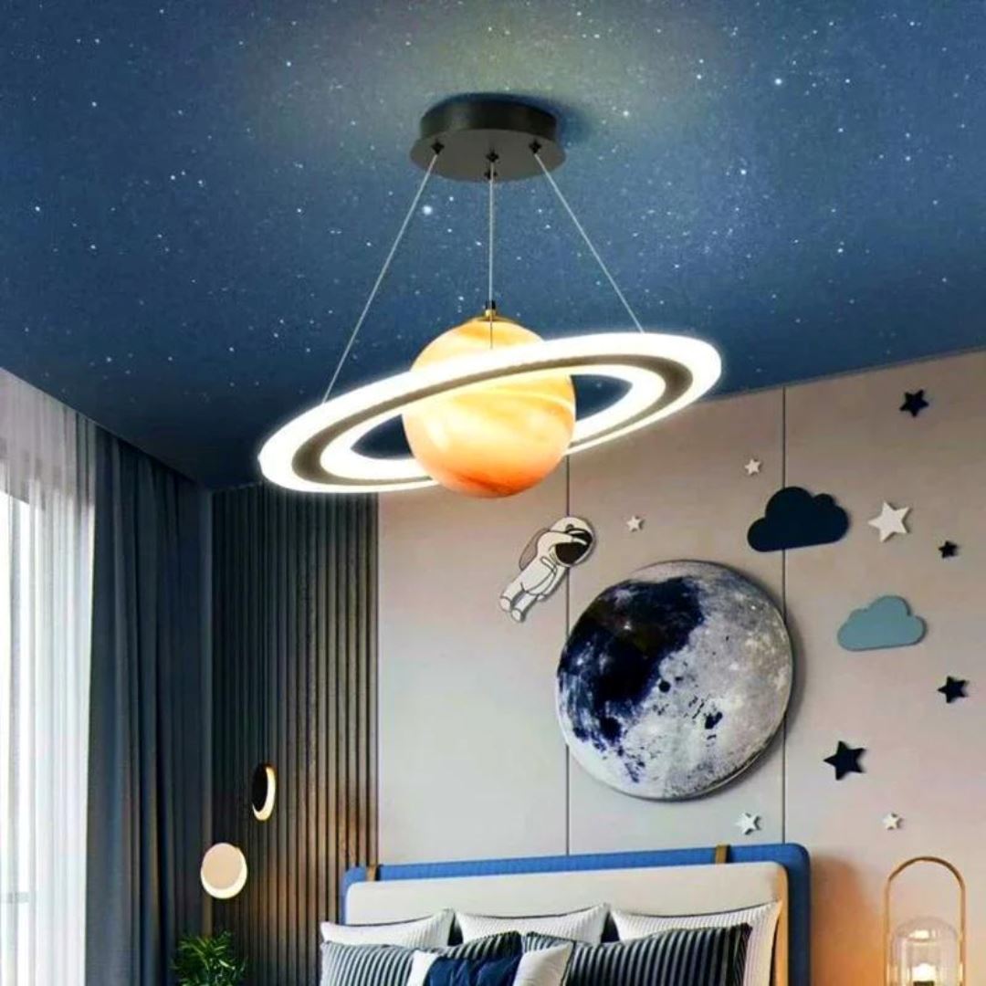 Lustre Pendente Decorativo Saturno