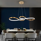 Lustre Pendente Enlace Infinity em Led