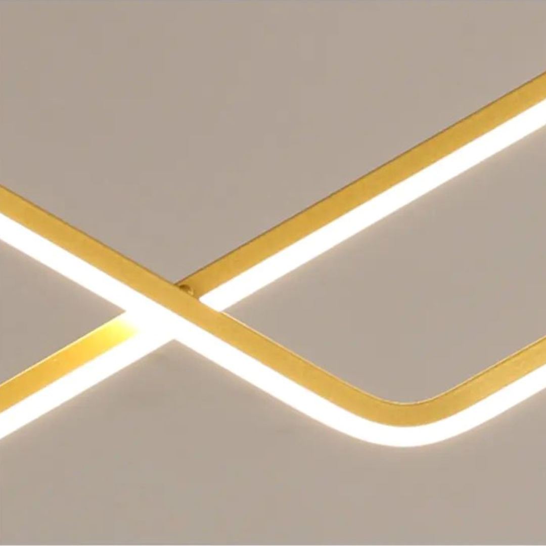 Lustre Pendente Wave Line II em Led