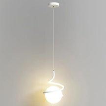 Lustre Pendente Orbit Spiral em LED