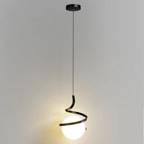 Lustre Pendente Orbit Spiral em LED