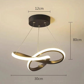 Lustre Pendente Oregon Led para Sala Quarto