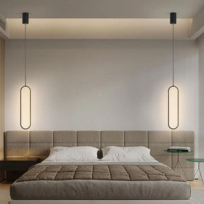 Lustre Pendente Space Line Oval