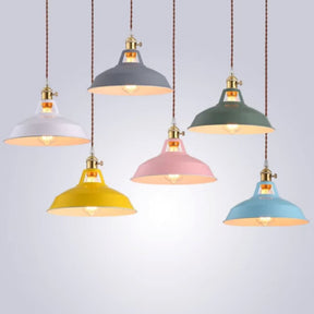 Lustre Pendente Vintage Lighting Macaron